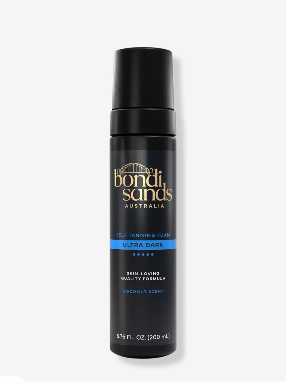 Bondi Sands Ultra Dark Self Tanning Foam - Black with Blue Accents
